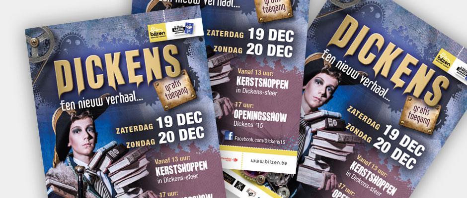 Dickens 2015  -  Advertentie voor het evenement